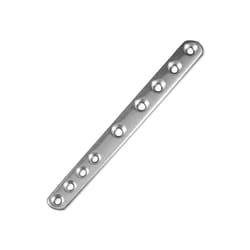Med Vet International&nbsp;Carpal Arthrodesis Plate, Round Hole 2.7 x3.5mm, J0428H