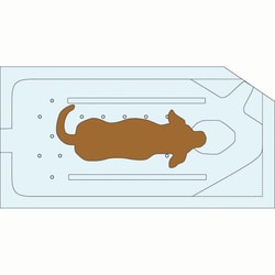 Med Vet International&nbsp;Disposable Veterinary Warming Blanket - Small, J1534B, Each