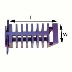 Med Vet International&nbsp;6mm x 16mm Stainless Steel TTA Cage, J1072JA