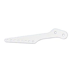 Med Vet International&nbsp;Stainless Steel 8-Hole Plate, J1072NF