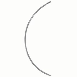 Med Vet International&nbsp;#6 3/8in Curved Heavy-Duty Suture Needles, J0110PM6, 12/Pack