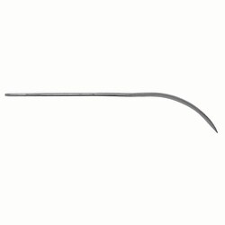 Med Vet International Half-Curved, Heavy-Duty Suture Needles, 3in, J0110HC3,