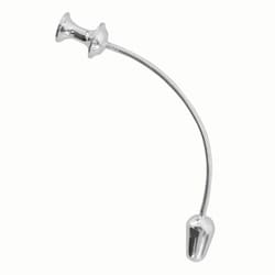 Med Vet International&nbsp;Silver-Plated Metal Tracheostomy Tube 3-Piece Kit(Canine), 4mm, J0143A, Each