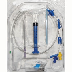 Med Vet International&nbsp;JorVet Central Venous Catheter Kit, 7fr x 20cm, Triple Lumen, J1045A, 1 Kit