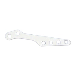 Med Vet International&nbsp;Stainless Steel 4-Hole Plate, J1072NB