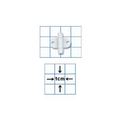 Med Vet International&nbsp;Blue Suture Wing, 4.5fr, J1112A, 10/Pack