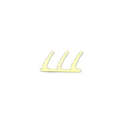 Med Vet International&nbsp;Fork 3-Prong Titanium, J1072PAT