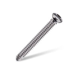 Med Vet International&nbsp;2.4mm x 18mm Cortical Self-Tapping Screws, J1073E, 6-Pack