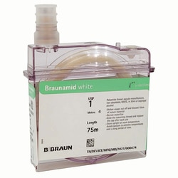 Med Vet International&nbsp;Braunamid Cassette Suture, #1 USP, 75M, J009101, J009101