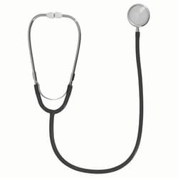 Med Vet International&nbsp;JorVet Dual Stethescope, 30in, Black, J0205BL, Each