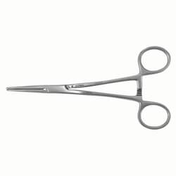 Med Vet International&nbsp;Rochester-Ochsner Forceps, Straight, German, 1 x 2 Teeth, 61/4