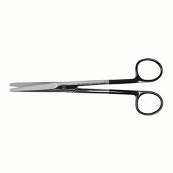Med Vet International&nbsp;6 3/4in (17cm) Mayo Supercut Scissors, Straight, J0910S, Each
