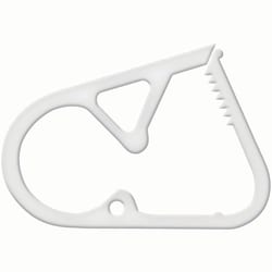 Med Vet International&nbsp;Dual Pinch Nylon Clamp Large Up To 19mm, J0594A, 2/Pack