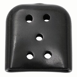 Med Vet International&nbsp;Surgical Instrument Guards , Black, 1/8