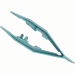 Med Vet International&nbsp;Nylon Thumb Forceps, 4 1/2