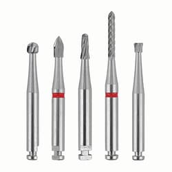 Med Vet International&nbsp;Latch Style Burr Set, J1180BP, 5-Pack