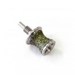 Med Vet International&nbsp;HDE PolyFloat Apple Core Burr 18mm, J1412D11, Each