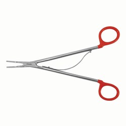 Med Vet International&nbsp;Titanium Hemostatic Sterile Clips (Appliers), Large clip applicator, Orange, 19cm, J0796E