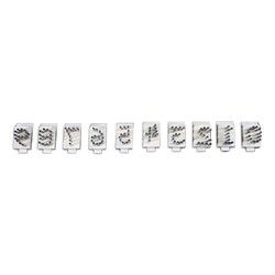 Med Vet International&nbsp;Jorvet Tattoo Digits, 0-9, J0643