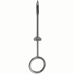 Med Vet International&nbsp;Teat Tumor Extractor, J0011B, 4.5mm, Each