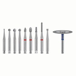 Med Vet International&nbsp;Latch Style Burr Pack, J1180BPL, 10-Pack