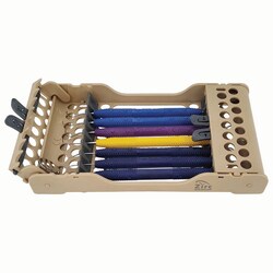 Med Vet International&nbsp;Small Animal Rainbow Prophy Kit, 7 InstrumentsTray and Dental Chart, J0973N