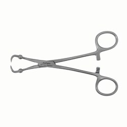 Med Vet International&nbsp;Backhaus Towel Clamp, German 5 1/2