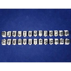 Med Vet International&nbsp;Jorvet Tattoo Digits, A-Z, J0643L