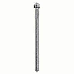 Med Vet International&nbsp;Dental Bur, Round, Friction Grip, J0452K9, 0.023 Sx L, Each