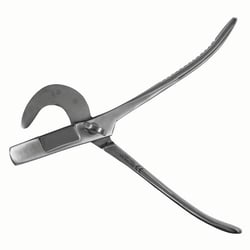 Med Vet International&nbsp;Jorvet White's Modified Emasculator, 8in., Stainless Steel, J0036WS