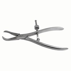 Med Vet International&nbsp;Reduction Forceps with Spinlock, 7.25in, J0212GS, Each