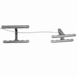 Med Vet International&nbsp;Jorvet Lyss OB Handle, Stainless Steel, 3in., J0021L