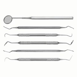 Med Vet International&nbsp;Small Animal Basic Prophy Kit, 6 Instruments, J0041K, 1 Kit