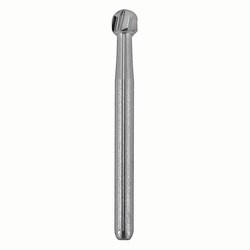Med Vet International&nbsp;Dental Bur, Round, Friction Grip, J0452K8, 0.023, Each