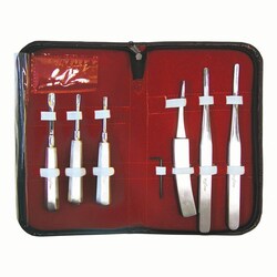 Med Vet International&nbsp;Wolftooth Elevator Set, J0043Y, 6 Instruments, 1 Kit