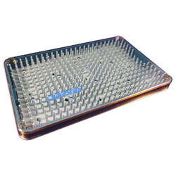 Med Vet International&nbsp;Sterilization Tray w/Mat, 6