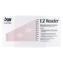 Med Vet International&nbsp;Microhematocrit Reader EZ Card, J0501EZ
