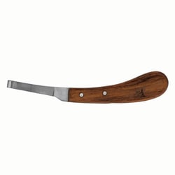 Med Vet International&nbsp;Economy Hoof Knife, J0034CNRE, Right, 3/8in x 2.5in, Each