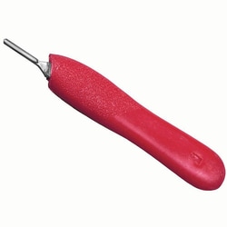 Med Vet International&nbsp;Plastic Scalpel Handle, Size #3, J0055PA, 10 Count