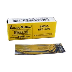 Med Vet International&nbsp;Micro Scalpel Blades, #65 blades (extra small #11), J0891AXS