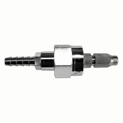 Med Vet International&nbsp;Schrader Male Fitting w/ Barbed End, J0536Y, Each