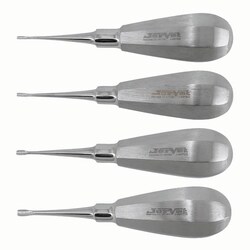 Med Vet International&nbsp;Winged Elevator, Short Shank, J0897SS, Set of 4 Sizes