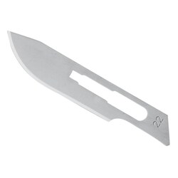 Med Vet International&nbsp;Sterile #22 Swann-Morton Scalpel Blades, J0054SG, 100/pack