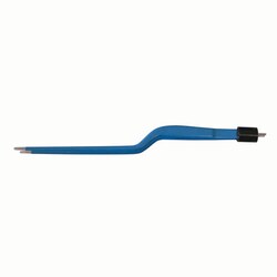 Med Vet International&nbsp;Reusable Bipolar Forceps, Bayonet Medium Forceps, 7 1/2