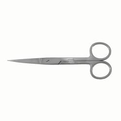 Med Vet International&nbsp;German Surgical Scissors, Curved, s/s, 5 1/2