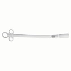 Med Vet International&nbsp;Jorvet Calf Plastic Balling Gun, with Grooved Head, White, J0793A