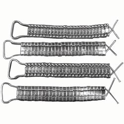 Med Vet International&nbsp;Michel Clips, 18mm x 3mm, J0086C, 100/Box