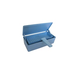 Med Vet International&nbsp;Gray Cold Sterilization Tray, 10