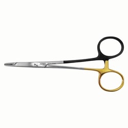 Med Vet International&nbsp;Olsen-Hegar Needle Holder/Scissors, 6.5-in. (16.5cm), Left-Hand, German Tungsten Carbide, J0079WTBL
