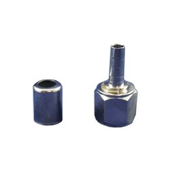 Med Vet International&nbsp;Female Diss w/ Hose, Barb And Ferrule, J0533G, Each